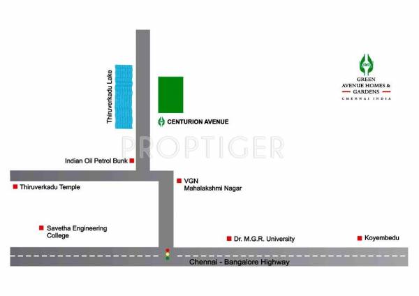 Images for Location Plan of Artha Centurion Avenue