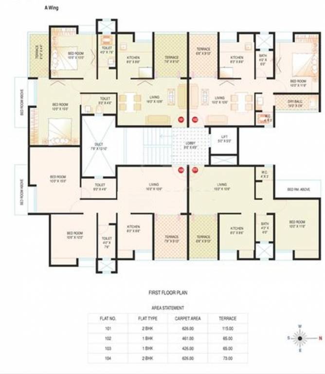 Images for Cluster Plan of Buildcorp Six Wishes