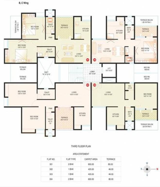 Images for Cluster Plan of Buildcorp Six Wishes