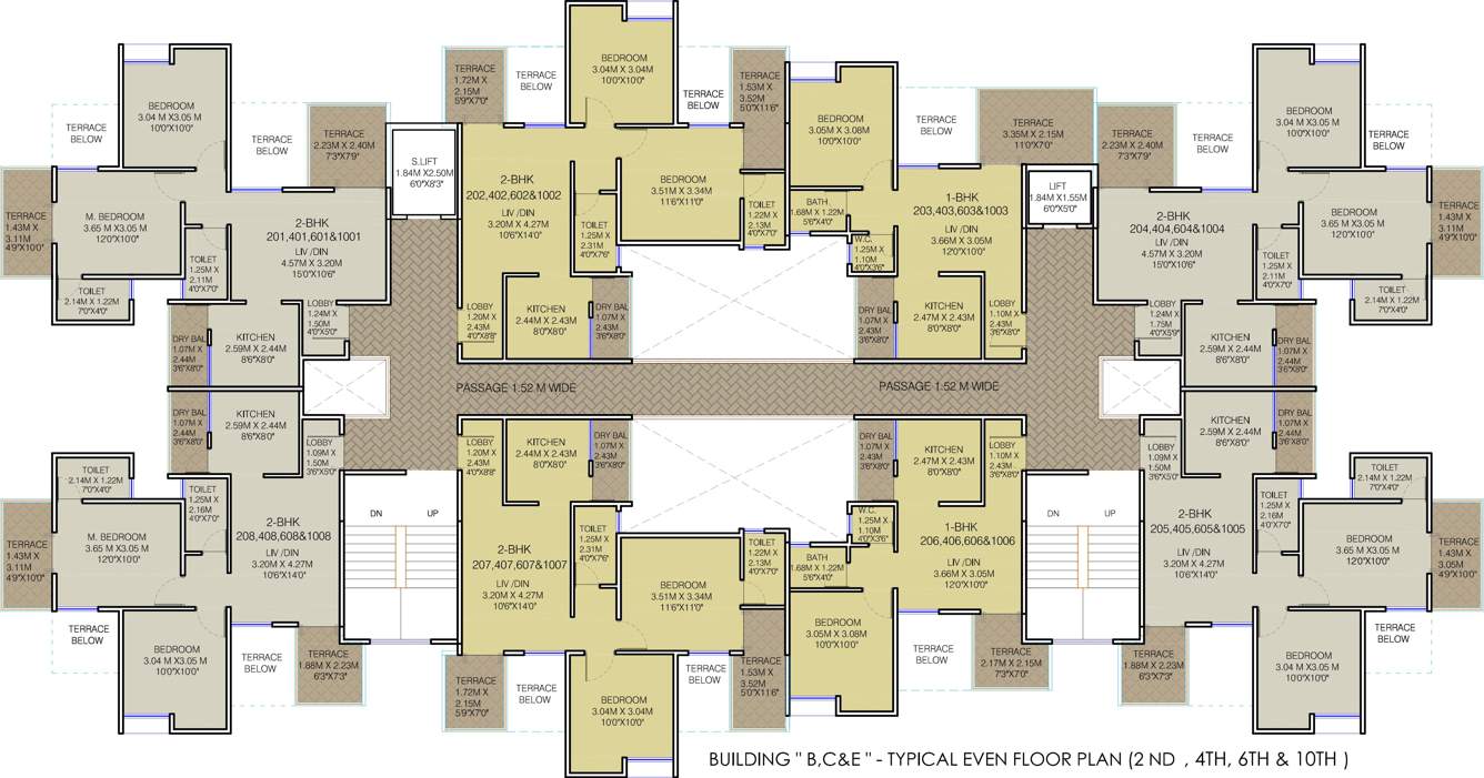  38 park majestique Images for Cluster Plan of Majestique 38 Park Majestique