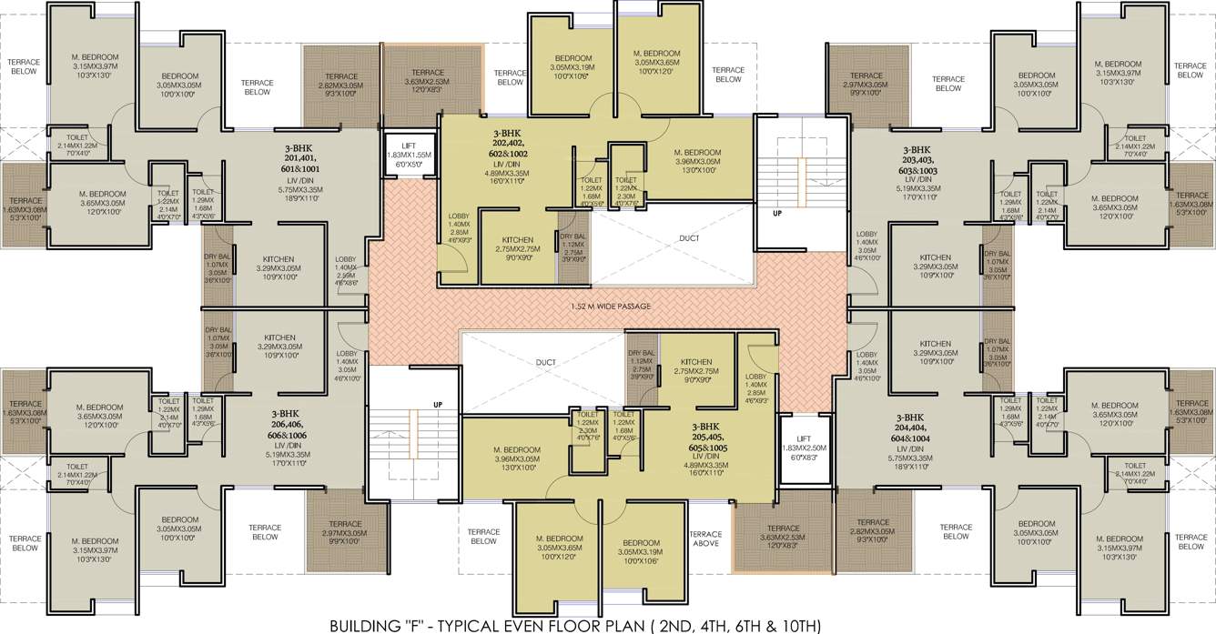  38 park majestique Images for Cluster Plan of Majestique 38 Park Majestique