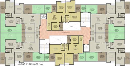  38-park-majestique Images for Cluster Plan of Majestique 38 Park Majestique