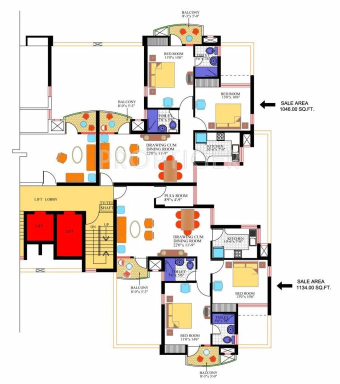 courtyard Cluster Plan