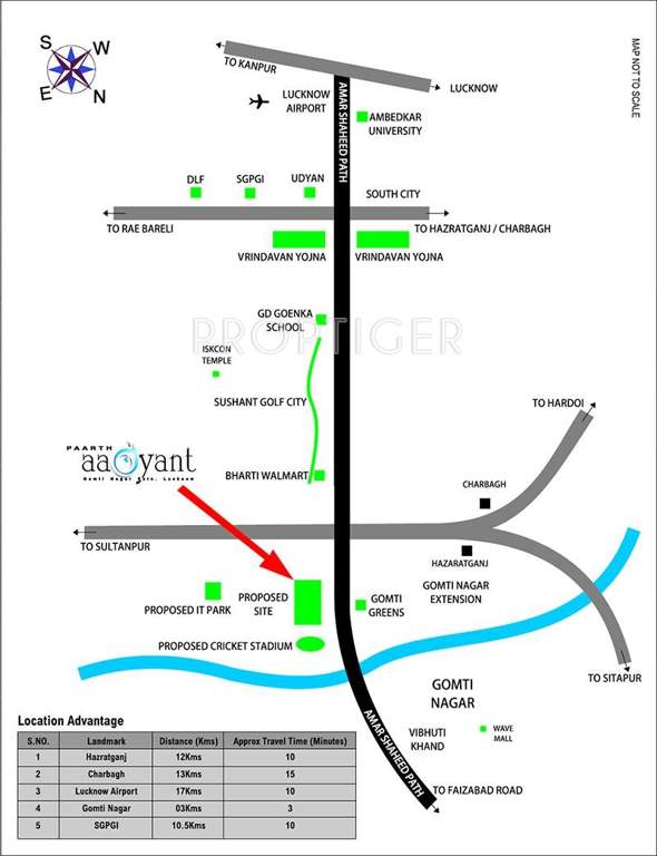 aadyant Images for Location Plan of Paarth Aadyant