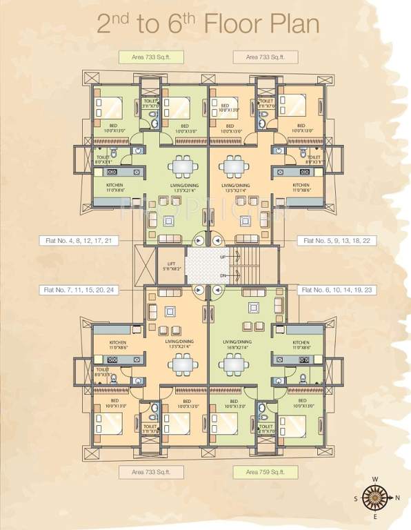  snehdeep Images for Cluster Plan of Paranjape Snehdeep