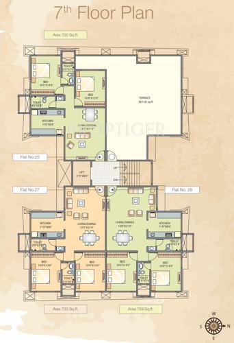  snehdeep Images for Cluster Plan of Paranjape Snehdeep