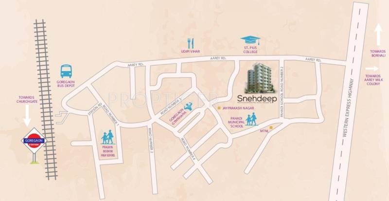  snehdeep Images for Location Plan of Paranjape Snehdeep
