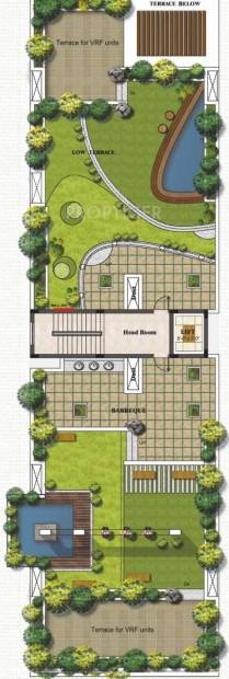 Etica Developers Saptami Terrace Floor Plan