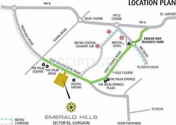 Images for Location Plan of Emaar Spanish Villa Images for Location Plan of Emaar Spanish Villa