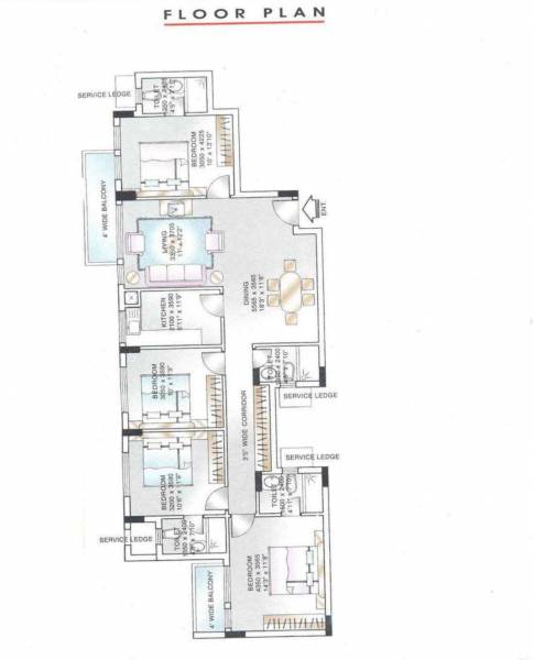 Cluster Plan belvedere-tower Cluster Plan