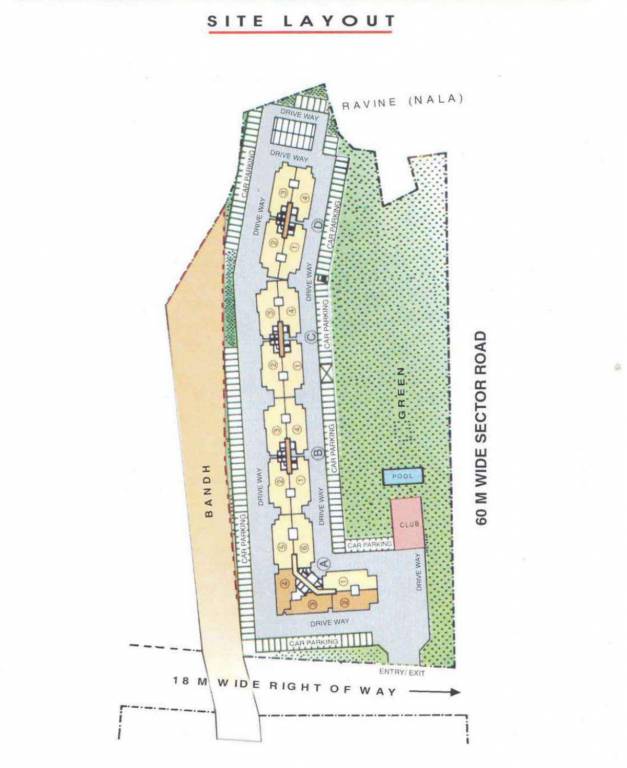  belvedere tower Layout Plan