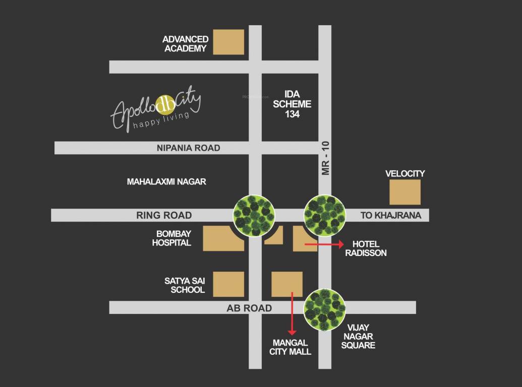 apollo db city Location Plan