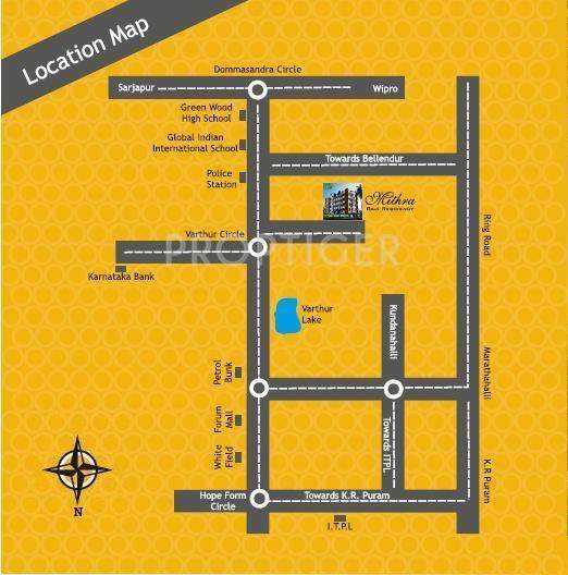 Images for Location Plan of Mithra Raji Residency