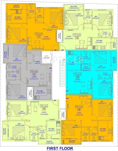 Images for Cluster Plan of Jaya Swathy Constructions Prasanna Lakshmi