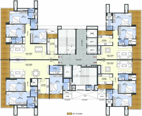 Images for Cluster Plan of Simplex KhushAangan