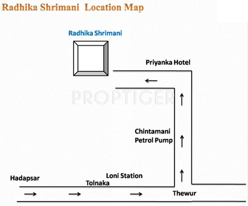 Images for Location Plan of Radhika Radhika Shreemani