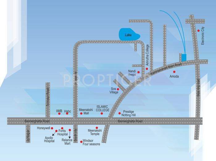 amulyam Images for Location Plan of Windsor Amulyam