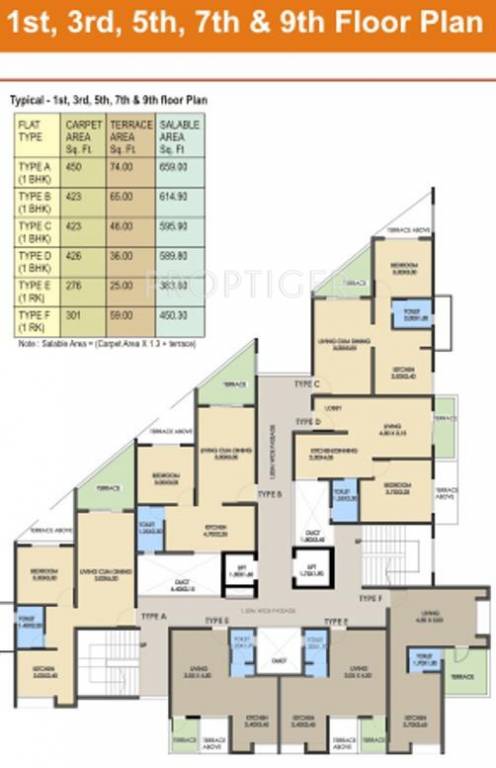 Images for Cluster Plan of Sarvesh Realty Paschima