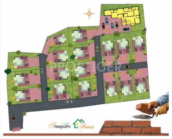 Images for Layout Plan of Sreepathi Homes Villa Images for Layout Plan of Sreepathi Homes Villa
