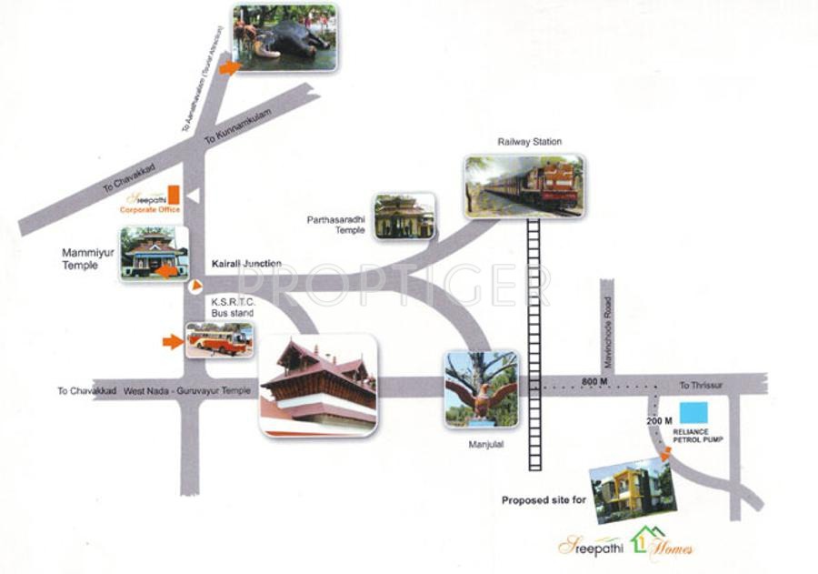 Images for Location Plan of Sreepathi Homes Villa