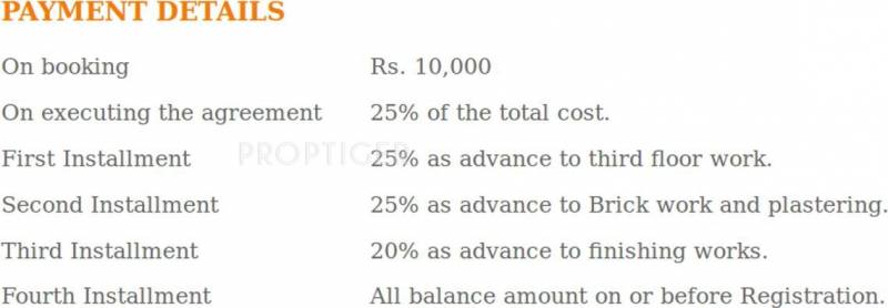 Images for Payment Plan of Sreepathi Navaneetham Block D