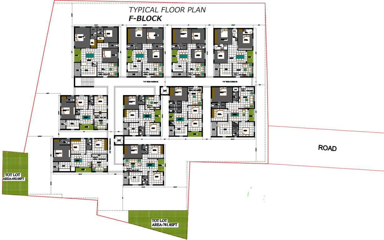  siri signature Images for Cluster Plan of Sahiti Siri Signature