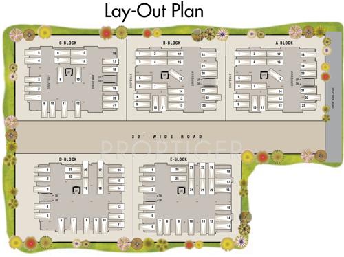  siri-signature Images for Layout Plan of Sahiti Siri Signature
