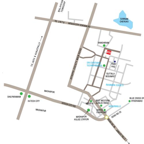  siri-signature Images for Location Plan of Sahiti Siri Signature