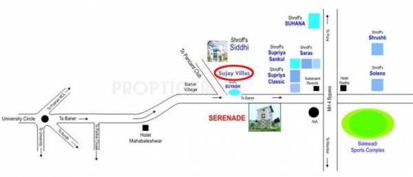 Images for Location Plan of Shroff Sujay Villa