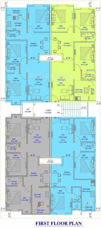Images for Cluster Plan of Jaya Swathy Constructions Swathy Manor
