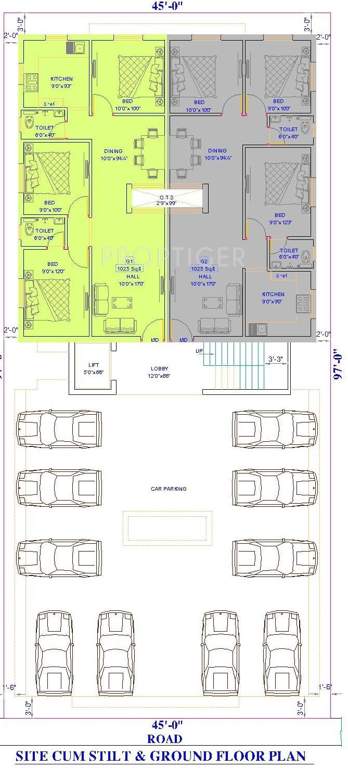 Images for Cluster Plan of Jaya Swathy Constructions Swathy Manor