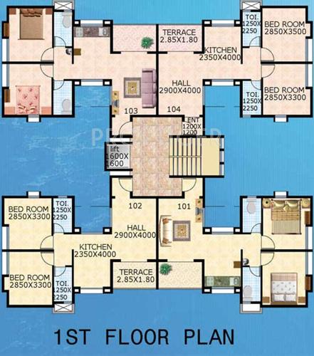 Images for Cluster Plan of Gawade Group Kulswamini Vrindavan