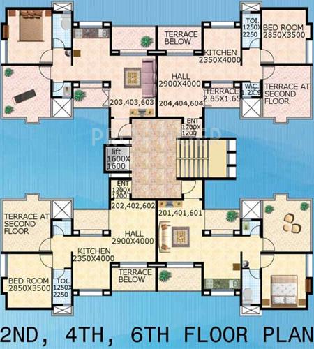 Images for Cluster Plan of Gawade Group Kulswamini Vrindavan