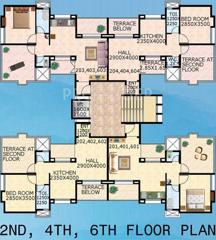 Images for Cluster Plan of Gawade Group Kulswamini Vrindavan