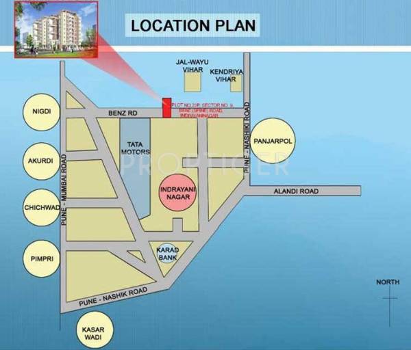 Images for Location Plan of Gawade Group Kulswamini Vrindavan