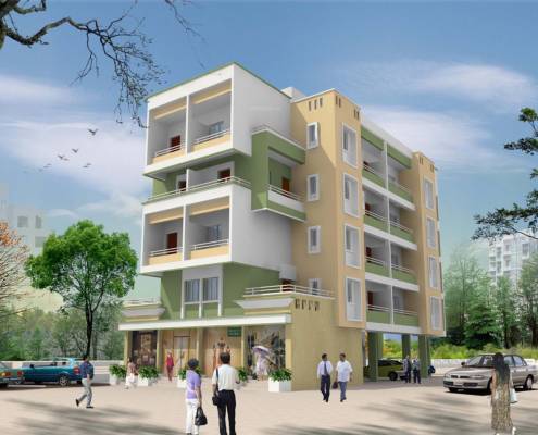 Images for Elevation of Gawade Group Kulswamini Heritage