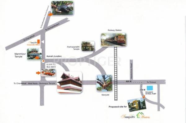 Images for Location Plan of Sreepathi Home Apartment