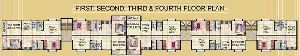 Images for Cluster Plan of Gawade Group Kulswamini Sahara