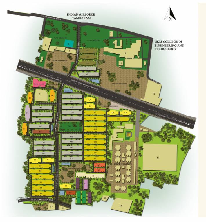  ssm nagar Master Plan