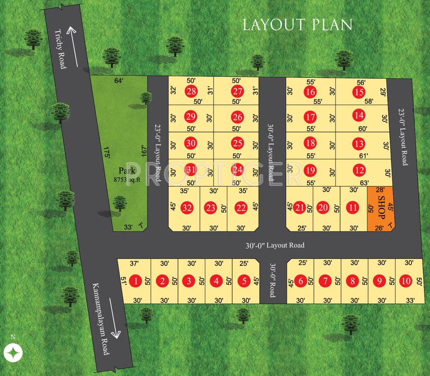 Images for Layout Plan of Fairyland Sai Krupalaya Residency