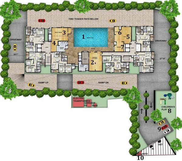 Images for Cluster Plan of Vajram Elina