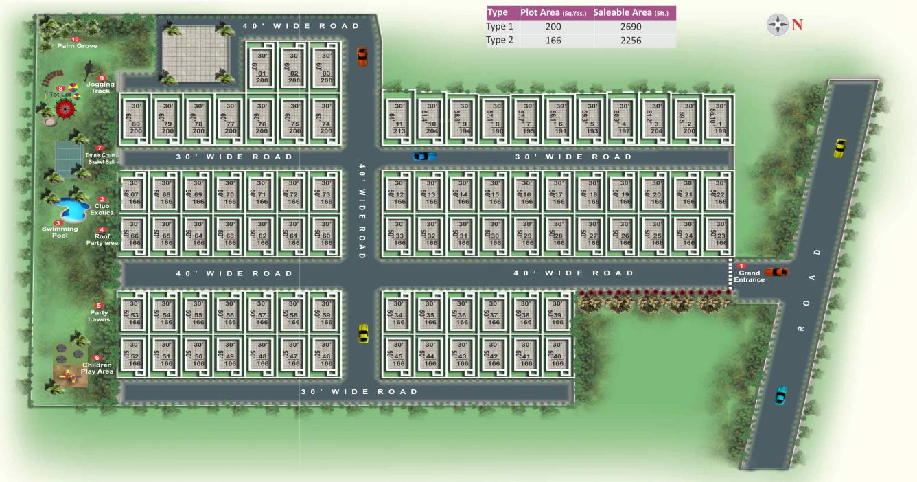 Images for Layout Plan of Star Cresento