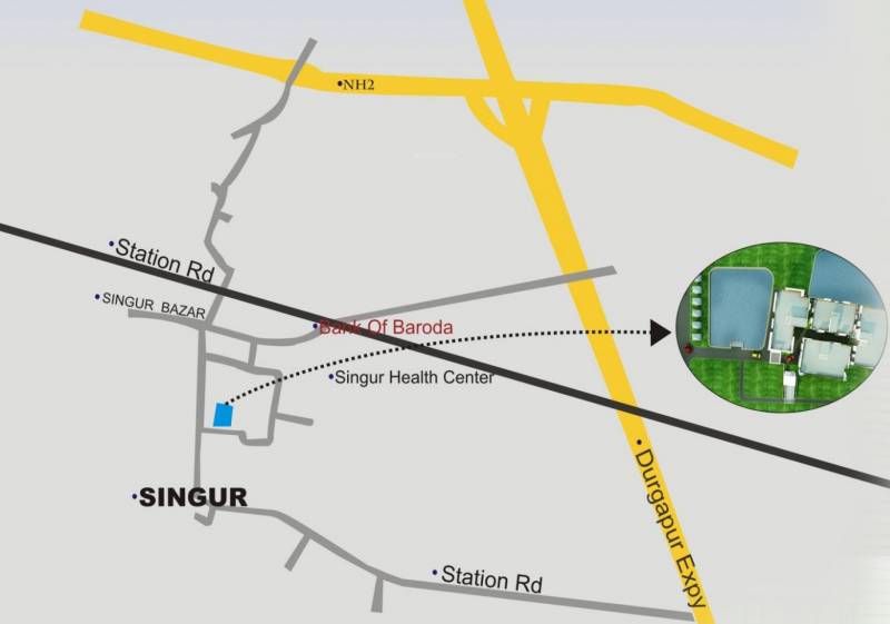  singur-mega-city Images for Location Plan of SK Singur Mega City