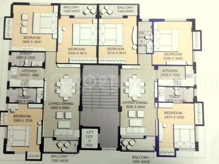 Images for Cluster Plan of Rajput Rajput Tower