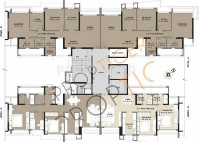 Block 4 Cluster Plan Aadinath Home Founders Aura Block 4 Cluster Plan