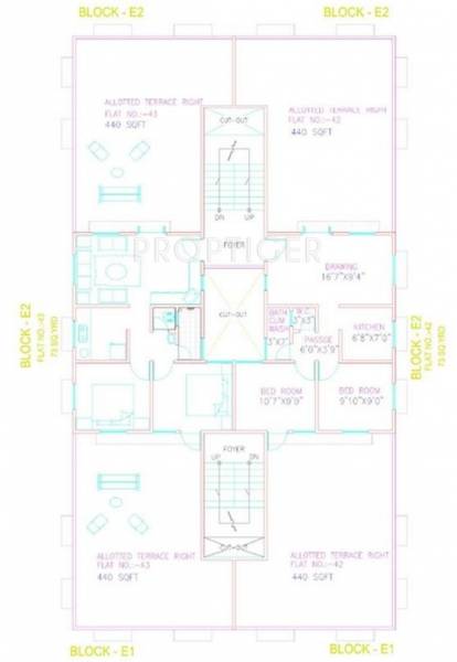 Images for Cluster Plan of Santosh Om Shantinagar 1