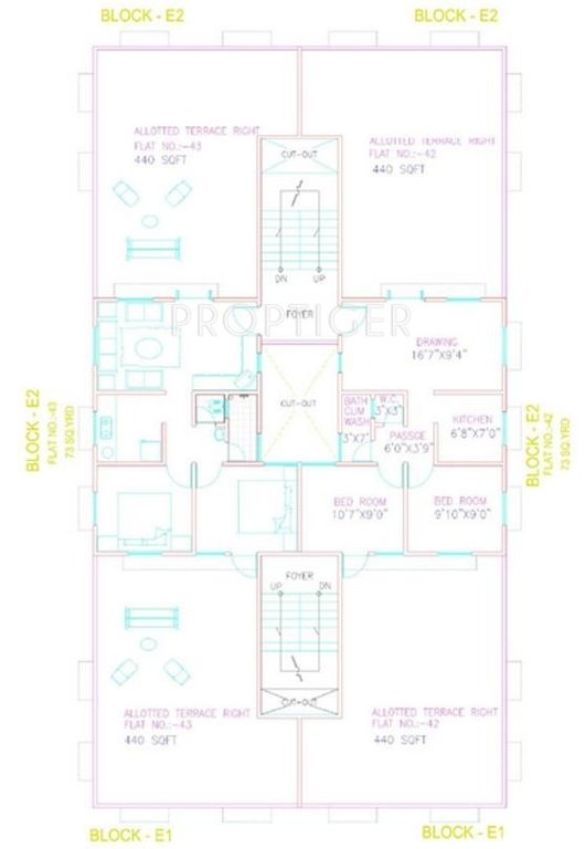 Images for Cluster Plan of Santosh Om Shantinagar 1