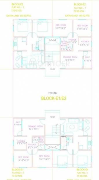 Images for Cluster Plan of Santosh Om Shantinagar 1