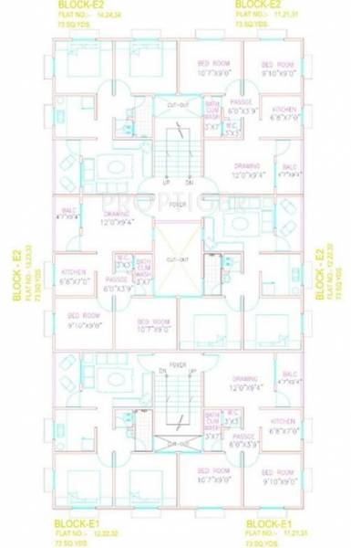 Images for Cluster Plan of Santosh Om Shantinagar 1