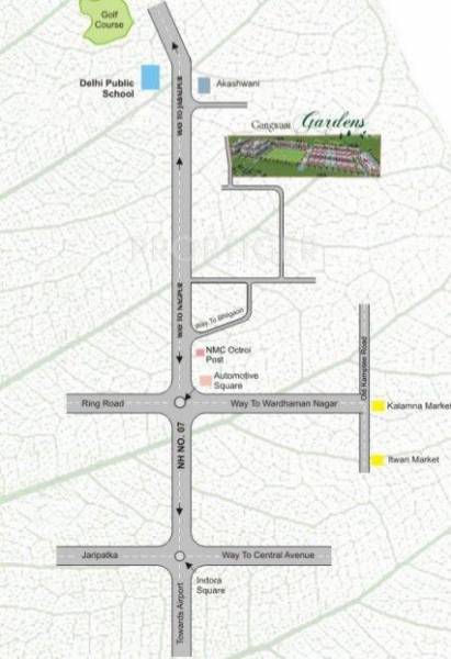 Images for Location Plan of Gangwani Snow Drop Apartment